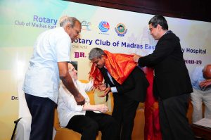 Dr. K.V. Thiruvengadam Award to Dr Gopi Nallaiyan Dr Hemapriya